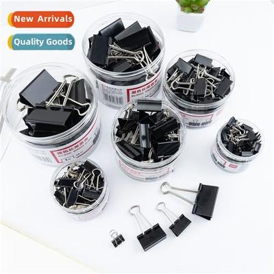 Thickened lg-tailed paper clip file paper clip black large b