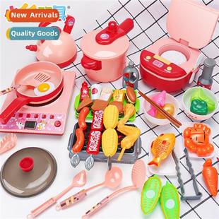 barbecue kchen kchenware food girls simulati children small