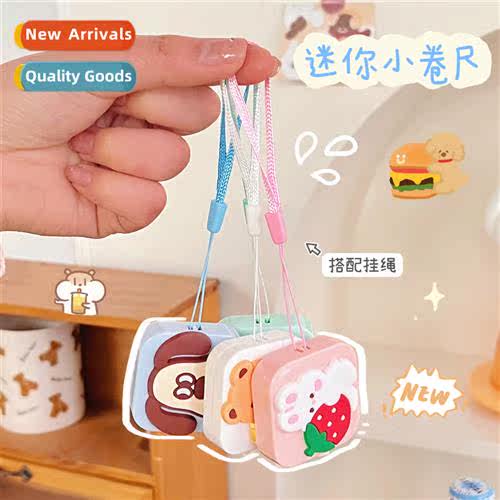 Square carto simple automatic retractable type ruler giveawa