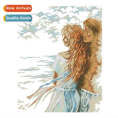 H Simple Work Thread Embroidery Full Embroidery Living Room