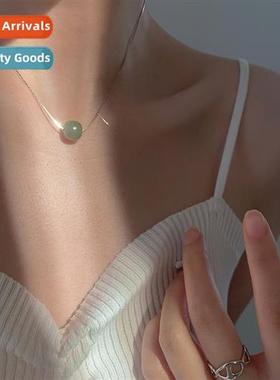 Silver-plated  Tianyu Lutg necklace female collarbe chain ni