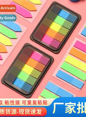 Index stickers transparent fluorescent  stickers sticky note