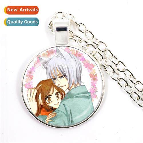Anime Kamisama Love Kiss Necklace Carto Character Glass Gems