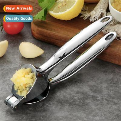 zinc alloy manual garlic press garlic peeler garlic masher g