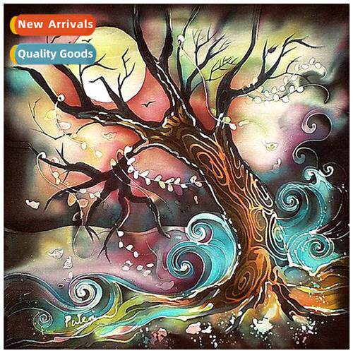 H-applied diamd full  diamd carto decorative wall art dream