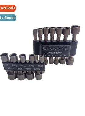 9pcs set  adhesive tape mounted hexagal power socket receive