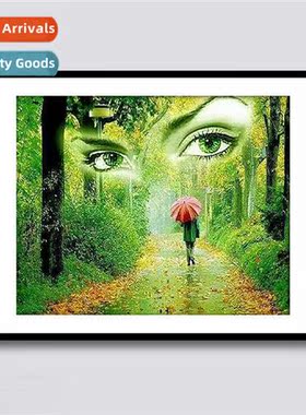 Stick drill painting new lscape art cross stch living room d