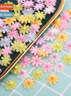 Daisy flower sunflower resin diy phe case simulati cream glu