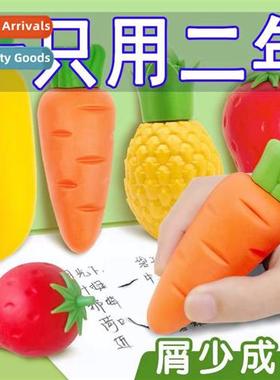 Jumbo Fru Eraser whout chips erases cleanly cute mango carro