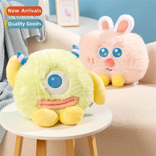 Cute ltle mster plush toy pillow cuddle sleep doll girls bed