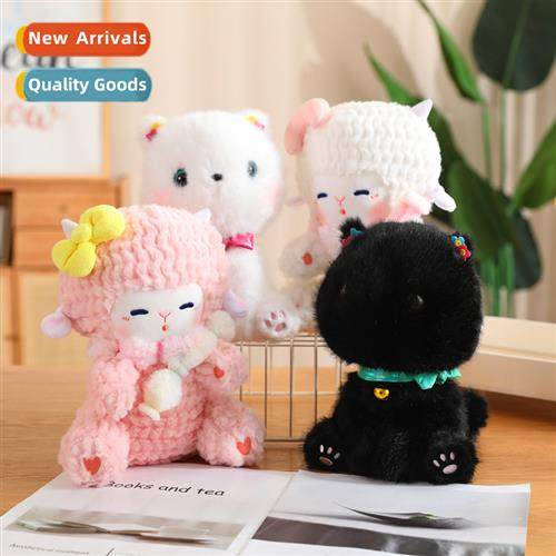 Bell Cat Scarf Sheep Doll Doll Wedding Warm Up Doll Doll Dol
