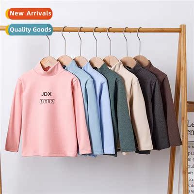 Childrens bottoming shirt autumn and winter new T-shirt in h