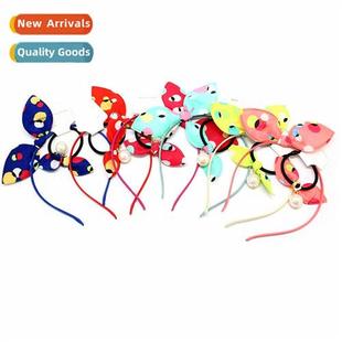 set rabb plus headb bow childrens ears accessories