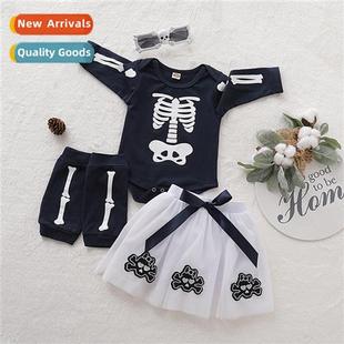 blouse fall print skull sleeved new 2020 spring Girls