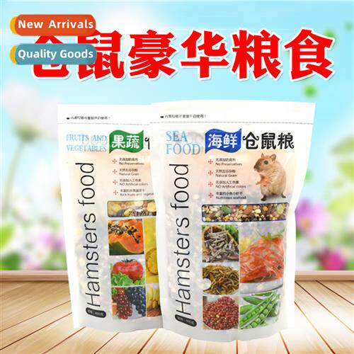 Small animal food 400g hamster chinchilla golden bear fru  v