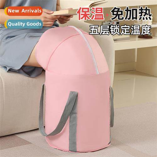 Foldable foot soaking bucket heightened knee models home rmo