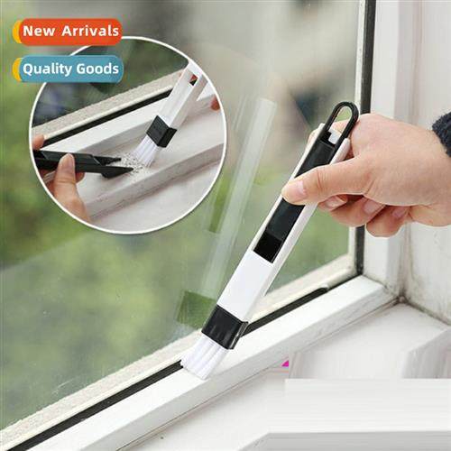 Window groove recess brush keyboard brush corner dusting bru