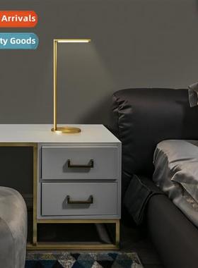 Full copper light luxury bedroom bedside table lamp er minim