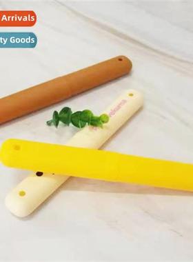 Travel Portable Carto Bear Toothbrush Case Breathable Protec
