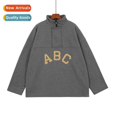 Tide new seven seass mainline ABC flocking print men  women