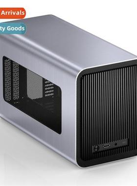 New V11 Silver Aluminum Mini ITX Case Pull-out Structure wh