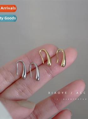 Raise ear holes persalized water drop earrings ear hooks sle