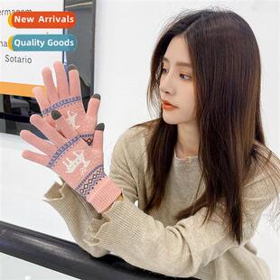 Winter Gloves Warm Gloves Mtens Gloves Outdoor Biking Fawn G