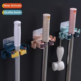 nail free wall color mount bathroom household holder Two mop