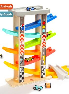 upgrade boys toy car baby girl six rail gliding track car ea