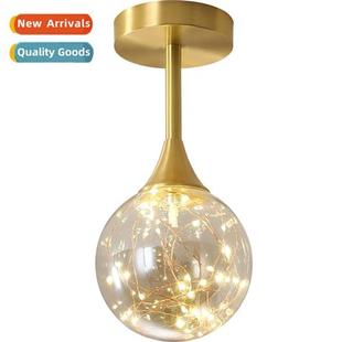 light ceiling entrance modern bedro Full simple copper
