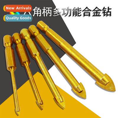 Triangle Drill Glass Tile Ccrete HEXAGONAL SHANK DRILL One-t