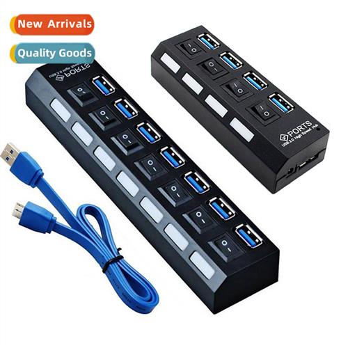 Wh s high speed USB3.0 splter e tow seven 4 port 7 port USB