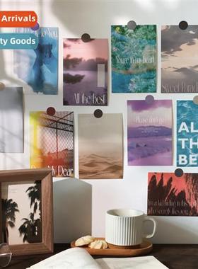 30 flow impressi ins style card dormory background wall deco