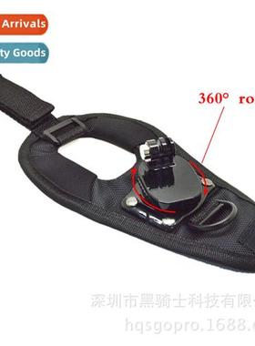适用gopro palm strap 360 degree rotating glove type fixation
