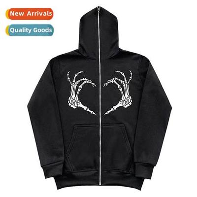 Teenagers Dark Gothic Sweatshirt Men  Women Hoodie Couple La