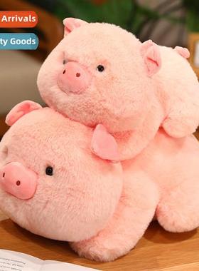 New cute doughnut pink pig doll plush doll lg  plop pig chil