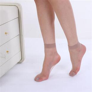 Colorful Crystal Short Transparen Womens Stockings Summer