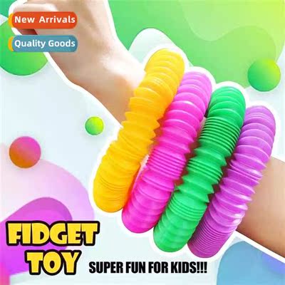 Colorful Pop Tube Stching Tube Childrens Venting Sss Relief