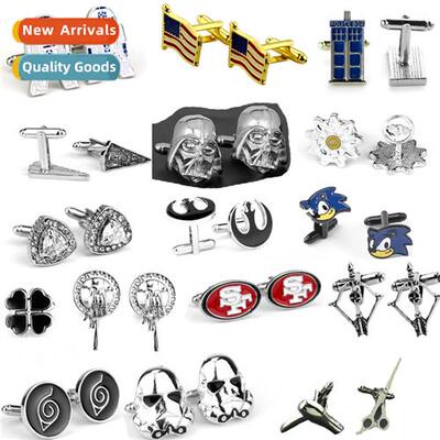 Naruto Ookiba Whirlpool Naruto logo cufflinks anime peripher