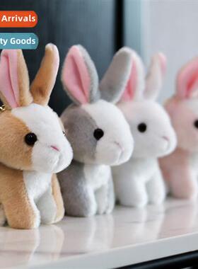 Simulati rabb plush toy cute whe rabb rabb doll bunny scratc