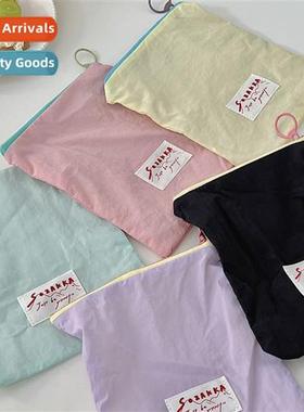 Macar color clash coin purse ins style new carry- portable s