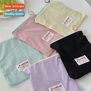 Macar color clash coin purse ins style new carry- portable s