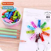 photo wall wooden small color clip Photo diy