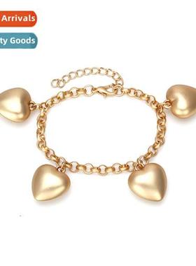 New Simple Creative Love Alloy Bracelet Retro Fashi Trend Hi