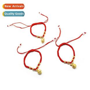 rope jewelry beads year this bracelet red apple small gold