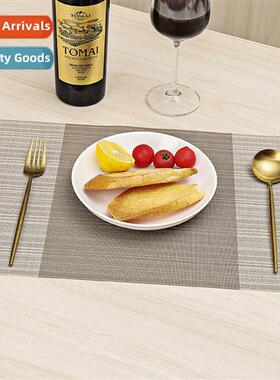 A2920 dinner mat pvc western dinner mat teslin single frame