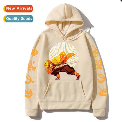 Japanese Manga College Couple Hoodie Casual Sports Pullover