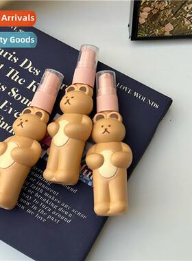 Ins style cute bear portable dispenser bottle 3 s set  teena