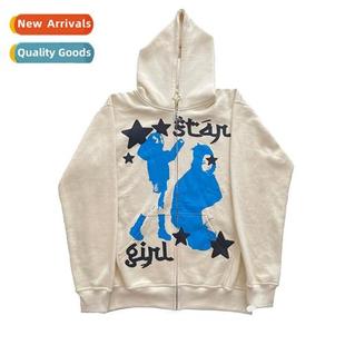 Y2K dark girl sweatshirt men  women hoodie gothic couple Har