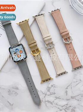 适用Applewatch Applewatch8/7/6/se/543 fine soft suede watch